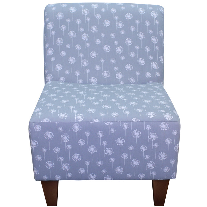 Rosalee 24" Wide Polyester Slipper Chair