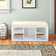 Pettis Polyester Upholstered Storage Bench
