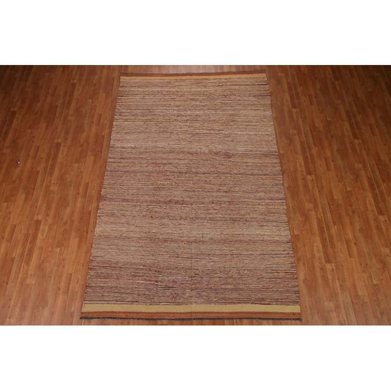 Tapis rayé kilim moderne 6 x 10