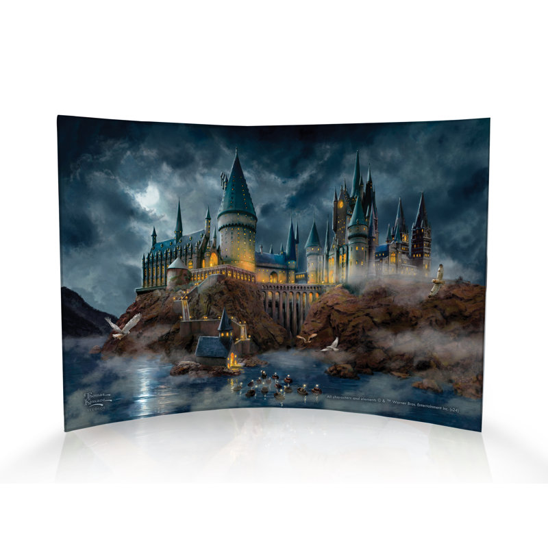 Harry Potter TKS (Hogwarts Castle) Curved Acrylic Print
