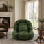 Fauteuil de sol convertible et polyvalent en peluche, pouvant également servir de lit pour animaux de compagnie, avec dossier inclinable réglable pour un confort optimal.-719636616