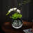 White Artificial Flower Arrangement in Vase Dining Table Centerpiece Fake Flower Decor