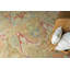 Antic Hand Knotted New Zealand Wool Camel Area Rug-1877558841