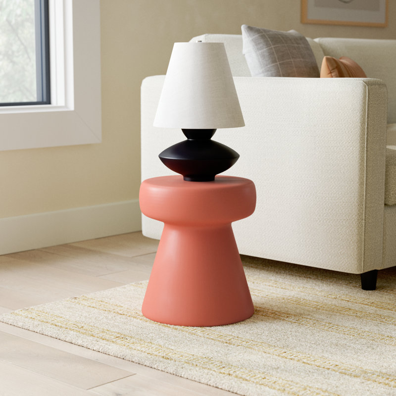Simmons End Table, Terracotta