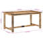 Ortraud Solid Wood Dining Table-610198918