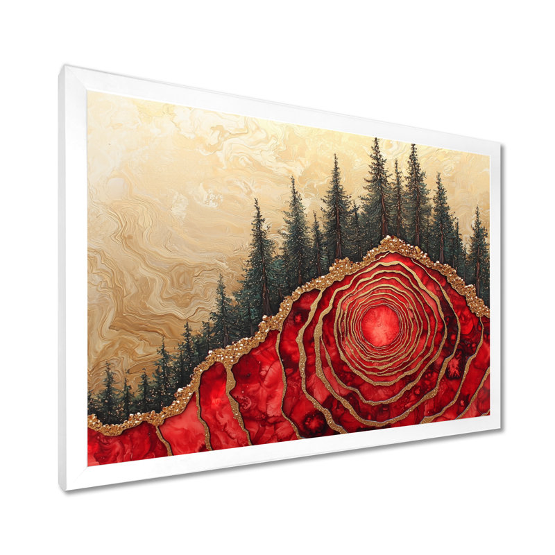Gerolamo - Landscapes Canvas Art Print, H 30 po x l 40 po, Avec cadre, Blanc
