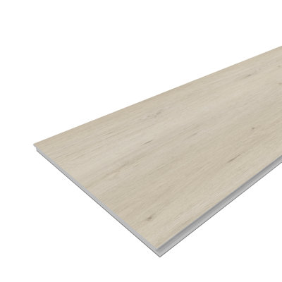Everlux Premium Teresa Wheat Brown 20 MIL x 9" W x 60" L Waterproof Click Lock Luxury Vinyl Flooring (15 sq. ft./Case)