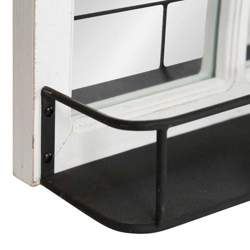 Miroir d'appoint Prout Farmhouse, blanc