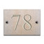 Chebanse 10cm H Stone House Number-2107359170-2110075818