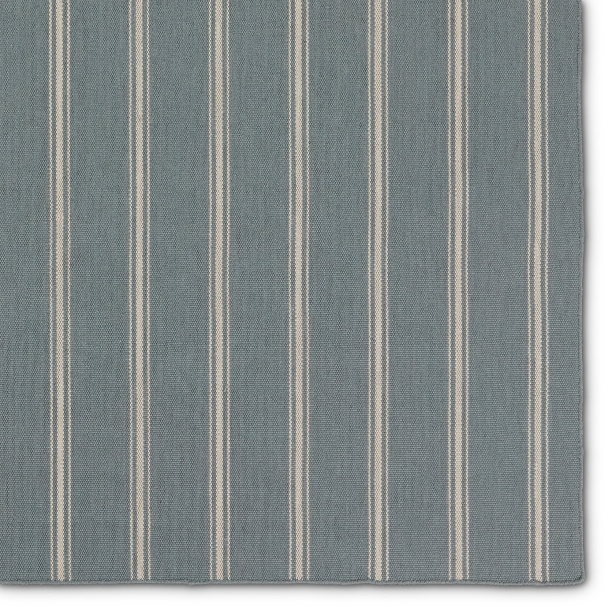Evia Handmade Recycled P.E.T Gray/Beige Indoor/Outdoor Rug, Runner 3' x 8'