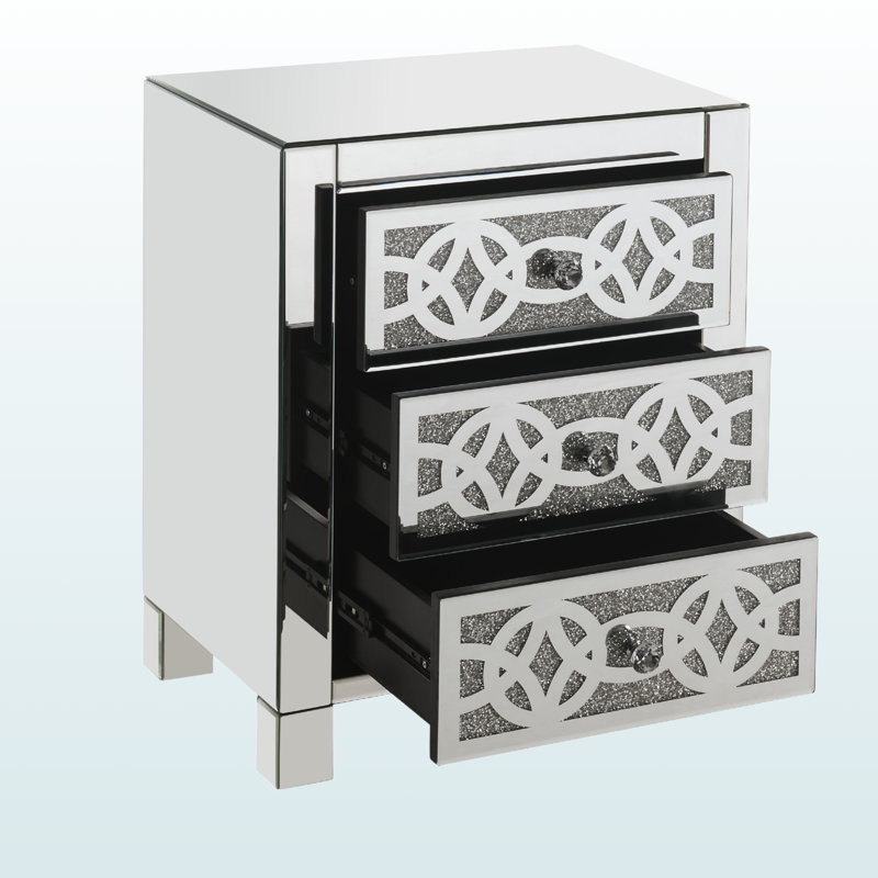 Table d'appoint en miroir Elegant Ravine