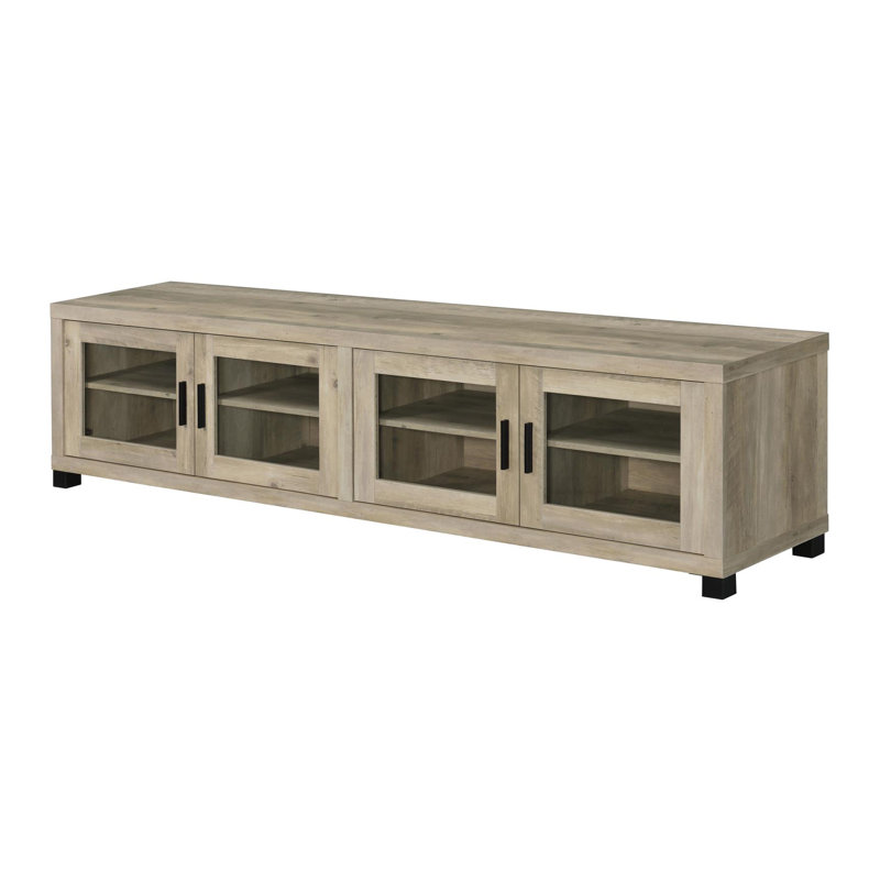 Crédence de rangement Bushweller, Bois beige
