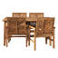 Harbison 4 - Person Acacia Wood Patio Dining Set with Rectangular Table-59400813