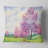 Purple Spring Landscape - Landscape Printed Pillow-29883590-29883593