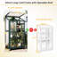 Hauteur de la structure en bois portative