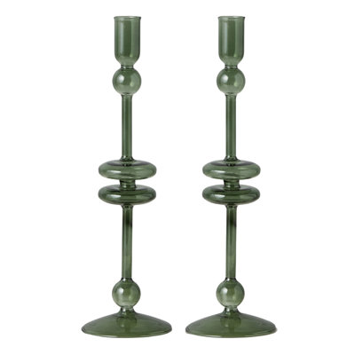 Glass Candlestick