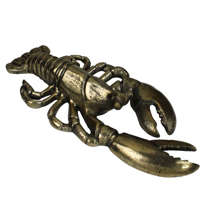 Lobster, Brass Antique