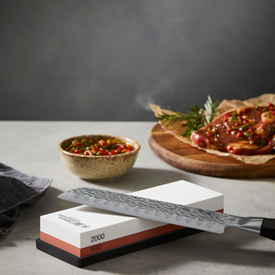 Cuisine::pro® Damashiro EMPEROR® Double Sided Grit Whetstone 600/2000