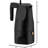 Alessi MT18/3 B Ossidiana Portable Espresso Coffee Maker, Handwash Only, Black-95589024-13562434