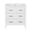 Armoire de salle de bain 30 po avec lavabo en céramique 30 po et 3 tiroirs-1917901390