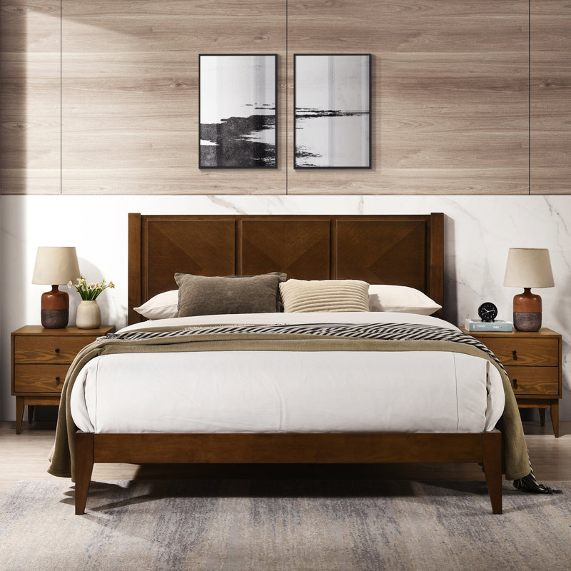 Eden Wooden Platform Bed