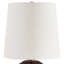 Lampe de table en émail rouge rubis Uttermost