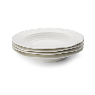 Portmeirion Sophie Conran White Soup, Rimmed