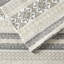 Drap 100% flanelle de coton - imprimé pour un repos relaxant, impressions douillettes et variées, drap plat, matelas ajusté, 2 taies d'oreiller, lavable à la machine, nuit reposante,