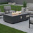 Concrete Propane/Natural Gas Fire Pit Table-1765976887