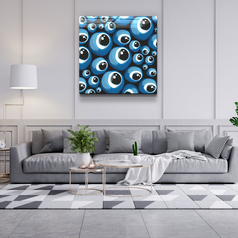 Superbe peinture décorative en verre trempé de 19,7 po x 19,7 po | 100% verre trempé, épaisseur: 0,16 pouce | Impression UV pour des couleurs éclatantes | Parfait pour la décoration intérieure, le salon ou le bureau