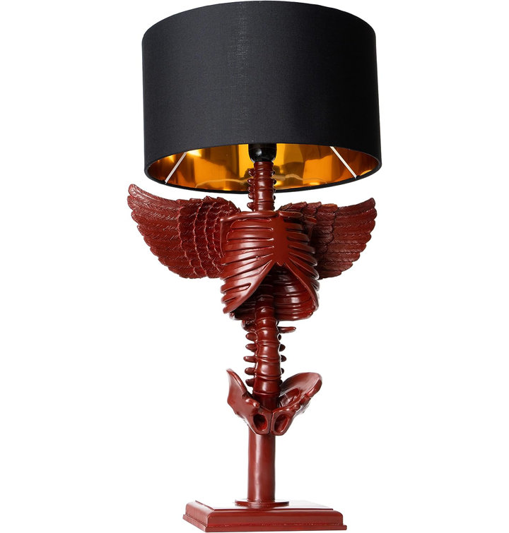 The Holiday Aisle® Gute Skeleton With Wings Lamp 25\