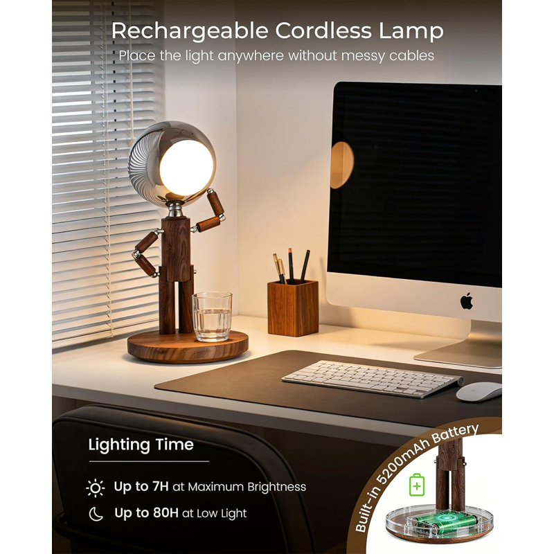 Lampe de table sans fil
