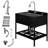 Stainess Steel Single Bowl Utility Sink