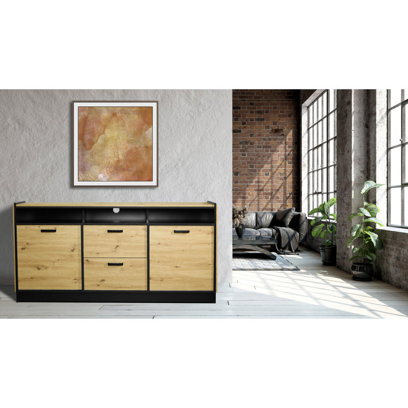 Bewdley 180.1cm W 2 - Drawer Chest of Drawers