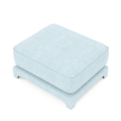 Bleu avec 30 po, capitonnage sur mesure, accoudoir confortable, tissu chenille et placement flexible