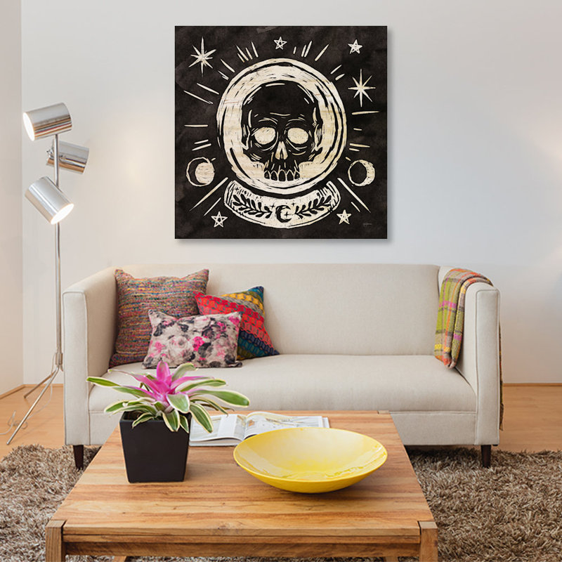 «Mystical Halloween Wood III», impression sur toile, H 18 po x l 18 po x P 1,5 po, Toile tendue, Pas de tapis