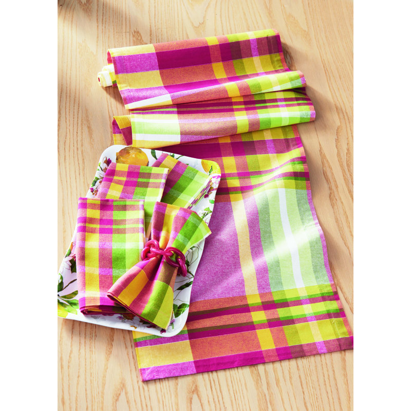 Serviette Kynaat à carreaux S / 4