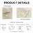 Pillow Covers Set of 4, Modern Sofa Throw Pillow Cover, Decorative Outdoor Linen Fabric Pillow Case for Couch Bed Car，Monogram Decorative Pillow Case, Home Decor-124844807