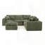Canapé modulaire en L avec repose-pieds Modular Boucle-1204070980