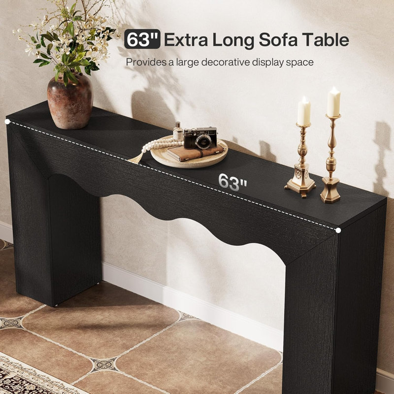 63" Farmhouse Console Table