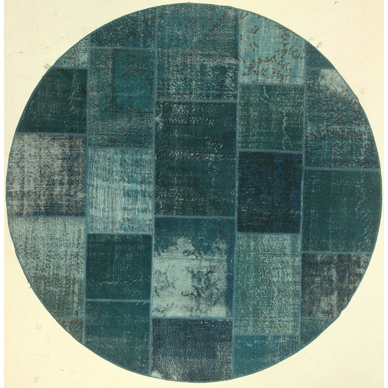 Square Square 7'7'' X 7'7'' Area Rug with Non-Slip Backing
