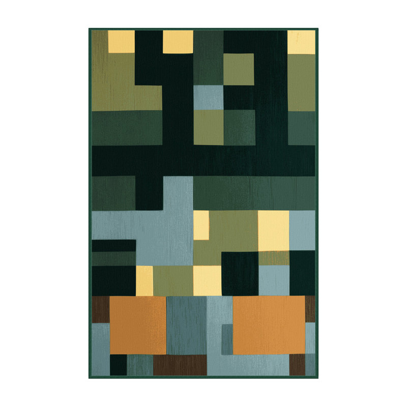 Modular Terrain Rug, Rectangle 6' x 9'
