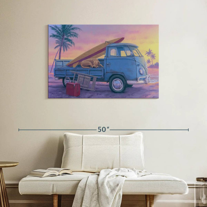 Mehar The Beach Boy, H 26 po x l 39 po