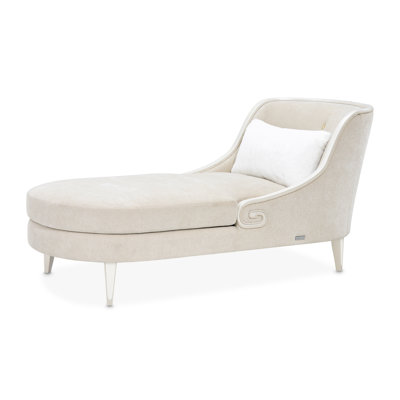 La Marisia Chaise - Tranquil/Light Champagne by Michael Amini