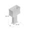 Lampe de table Waltrip 29,5 po crème