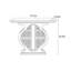 Console brune de style chinois classique-1636018022