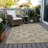 Machine Washable Indoor/Outdoor Xhevrie Gold Rug-314133846