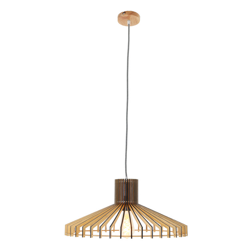 Preston 1 - Light Brown Cone Pendant