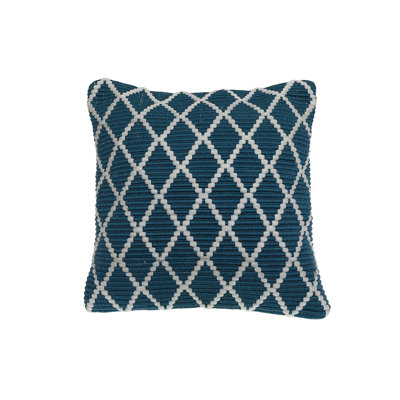 Coussin à losanges côtelés