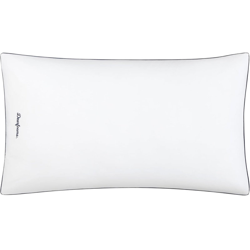 Dearfoams Luxurious 200 Tc Cotton Down Alternative Bed Pillows, Set Of 2, Standard